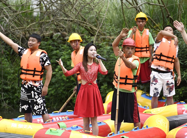 “黔中第一漂”2020年桃源河开漂启动仪式在修文桃源河景区举行 旅游 第2张