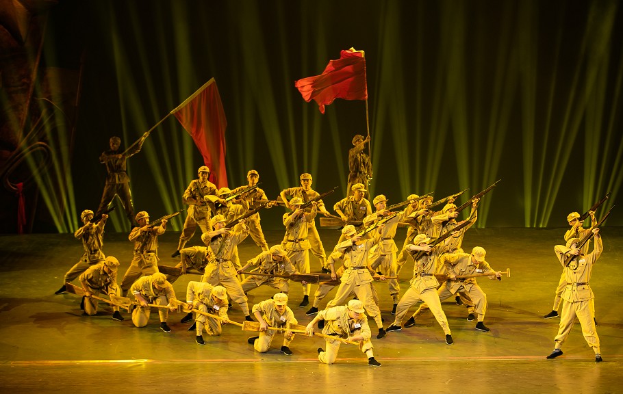 赓续红色血脉——大型歌舞诗剧《颂军魂》精彩上演