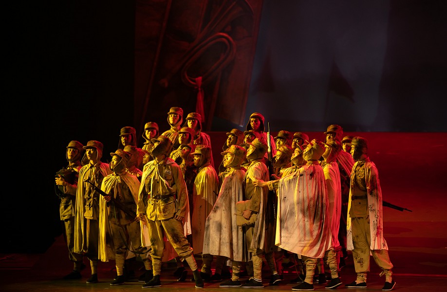 赓续红色血脉——大型歌舞诗剧《颂军魂》精彩上演