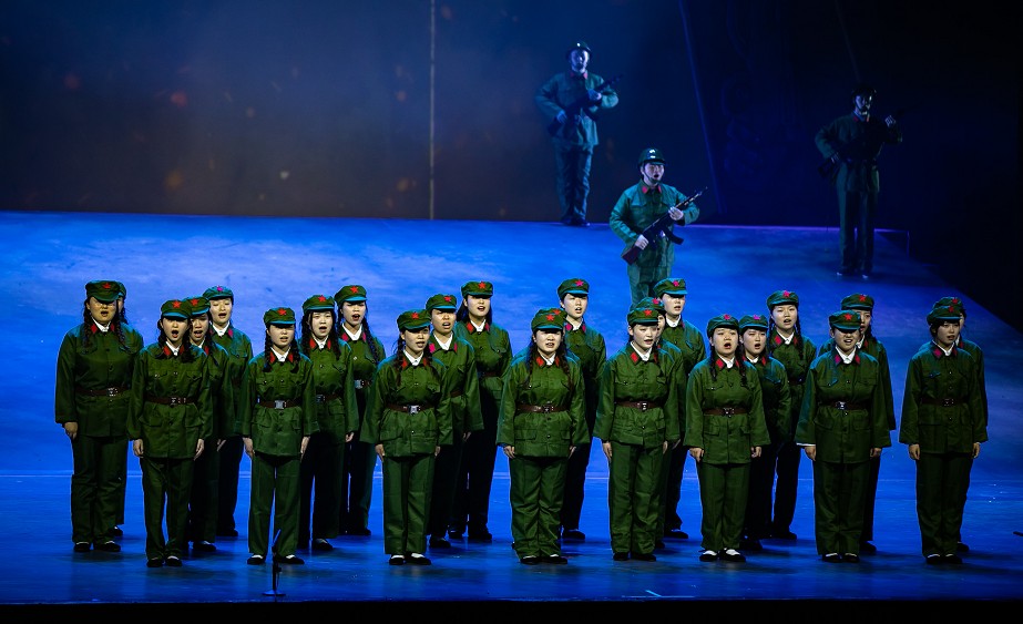 赓续红色血脉——大型歌舞诗剧《颂军魂》精彩上演