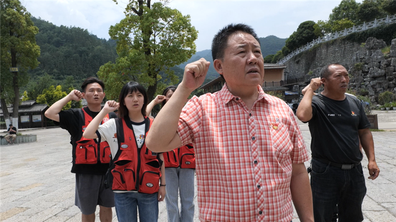 返乡调研|贵州师范大学7名学生探“三变”改革 讲振兴故事-15