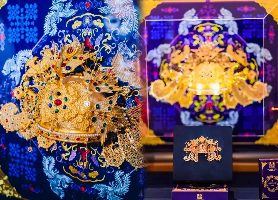 全国首批限量仅5000套“非遗凤冠”立体冰箱贴6.18全网震撼开售！-2